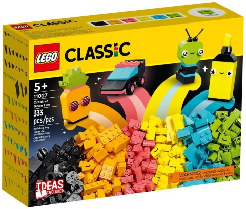 LEGO Classic 11027 Kreatywna zabawa neonowymi kolorami LEGO Classic 11027 Kreatywna zabawa neonowymi kolorami