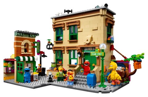 LEGO Ideas 21324 123 Ulica Sezamkowa LEGO Ideas 21324 123 Ulica Sezamkowa