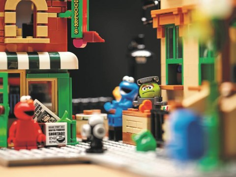 LEGO Ideas 21324 123 Ulica Sezamkowa LEGO Ideas 21324 123 Ulica Sezamkowa