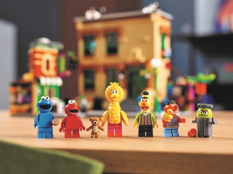 LEGO Ideas 21324 123 Ulica Sezamkowa LEGO Ideas 21324 123 Ulica Sezamkowa