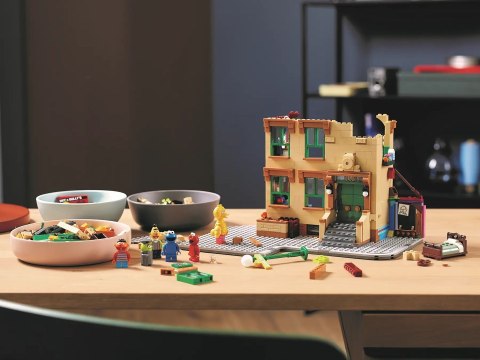 LEGO Ideas 21324 123 Ulica Sezamkowa LEGO Ideas 21324 123 Ulica Sezamkowa