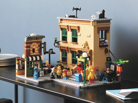 LEGO Ideas 21324 123 Ulica Sezamkowa LEGO Ideas 21324 123 Ulica Sezamkowa