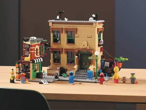 LEGO Ideas 21324 123 Ulica Sezamkowa LEGO Ideas 21324 123 Ulica Sezamkowa