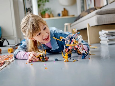 LEGO Ninjago 71792 Mech Sory zmieniający się w motocykl wyścigowy LEGO Ninjago 71792 Mech Sory zmieniający się w motocykl wyścigowy
