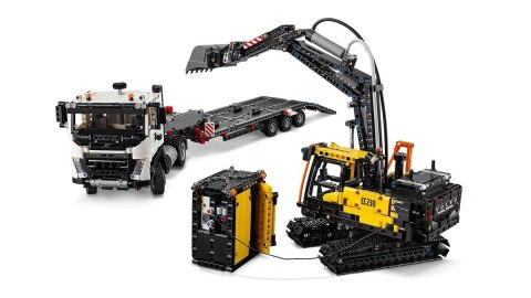 LEGO Technic 42175 Ciężarówka Volvo FMX i koparka EC230 Electric LEGO Technic 42175 Ciężarówka Volvo FMX i koparka EC230 Electric