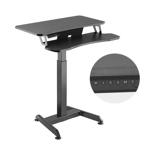 MACLEAN BIURKO ELEKTRYCZNE, STOLIK, STACJA ROBOCZA REGULACJA WYS MAX WYS 122CM MAX 37 KG - DO PRACY STOJĄCO SIEDZĄCEJ MC-835 MACLEAN BIURKO ELEKTRYCZNE, STOLIK, STACJA ROBOCZA REGULACJA WYS MAX WYS 122CM MAX 37 KG - DO PRACY STOJĄCO SIEDZĄCEJ MC-835
