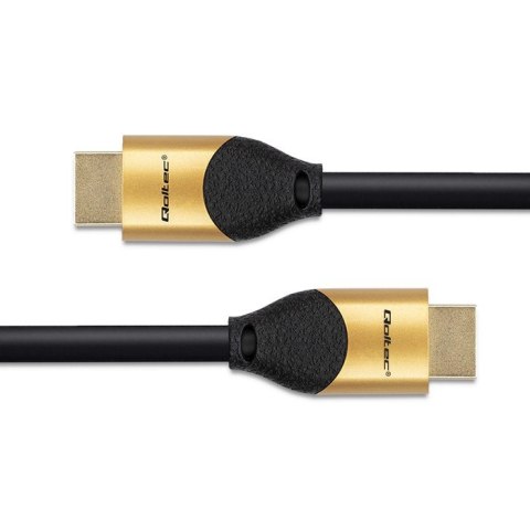 QOLTEC KABEL HDMI V2.1 ULTRA HIGH SPEED 8K | 60HZ | 26AWG | GOLD | 5M QOLTEC KABEL HDMI V2.1 ULTRA HIGH SPEED 8K | 60HZ | 26AWG | GOLD | 5M