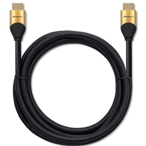 QOLTEC KABEL HDMI V2.1 ULTRA HIGH SPEED 8K | 60HZ | 26AWG | GOLD | 5M QOLTEC KABEL HDMI V2.1 ULTRA HIGH SPEED 8K | 60HZ | 26AWG | GOLD | 5M