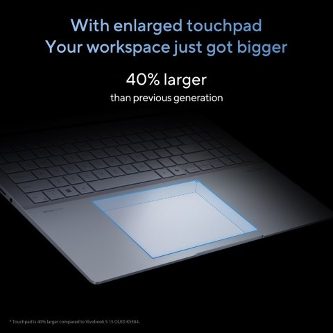 ASUS Vivobook S 16 OLED S5606MA-MX119W Ultra 7 155H 16.0" 3.2K 120Hz 400nits 32GB LPDDR5X SSD1TB Intel Arc Graphics WLAN+BT cam1 ASUS Vivobook S 16 OLED S5606MA-MX119W Ultra 7 155H 16.0" 3.2K 120Hz 400nits 32GB LPDDR5X SSD1TB Intel Arc Graphics WLAN+BT cam1