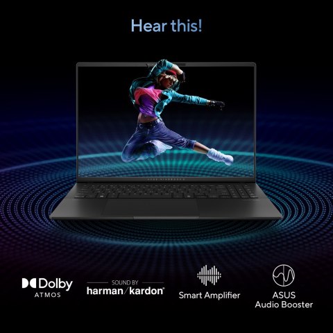 ASUS Vivobook S 16 OLED S5606MA-MX119W Ultra 7 155H 16.0" 3.2K 120Hz 400nits 32GB LPDDR5X SSD1TB Intel Arc Graphics WLAN+BT cam1 ASUS Vivobook S 16 OLED S5606MA-MX119W Ultra 7 155H 16.0" 3.2K 120Hz 400nits 32GB LPDDR5X SSD1TB Intel Arc Graphics WLAN+BT cam1