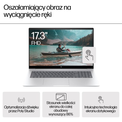 HP ENVY 17-da0003nw Ultra 7 155H 17,3"FHD Touch AG IPS 300nits 32GB DDR5 SSD1TB Intel Arc 5MP W11Pro 2Y Glacier Silver HP ENVY 17-da0003nw Ultra 7 155H 17,3"FHD Touch AG IPS 300nits 32GB DDR5 SSD1TB Intel Arc 5MP W11Pro 2Y Glacier Silver