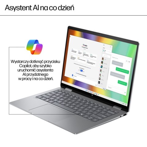 HP ENVY x360 14-fa0400nw Ryzen 5 8640HS 14,0"WUXGA Touch AG IPS300 nits 16GB DDR5 SSD512 Radeon Integrated 5MP W11Pro 2Y Glacier HP ENVY x360 14-fa0400nw Ryzen 5 8640HS 14,0"WUXGA Touch AG IPS300 nits 16GB DDR5 SSD512 Radeon Integrated 5MP W11Pro 2Y Glacier