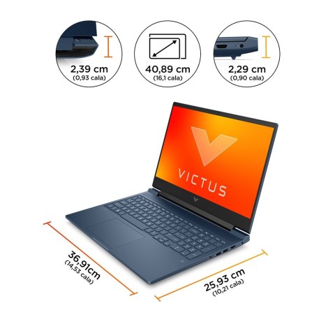HP VICTUS 16-s0006nw Ryzen 7 7840HS 16,1"QHD AG IPS 300nits 240Hz 32GB DDR5 SSD1TB RTX 4070 8GB Cam1080p No ODD Win11 2Y Mica Si HP VICTUS 16-s0006nw Ryzen 7 7840HS 16,1"QHD AG IPS 300nits 240Hz 32GB DDR5 SSD1TB RTX 4070 8GB Cam1080p No ODD Win11 2Y Mica Si