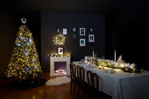 Inteligentne lampki choinkowe Twinkly 250 AWW 20m Inteligentne lampki choinkowe Twinkly 250 AWW 20m