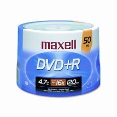 MAXELL DVD+R 4,7GB 50 szt w opakowaniu SHRINK. Prędkość zapisu 16X, 120 min. Przeznaczenie nagrywanie Multimediów. MAXELL DVD+R 4,7GB 50 szt w opakowaniu SHRINK. Prędkość zapisu 16X, 120 min. Przeznaczenie nagrywanie Multimediów.