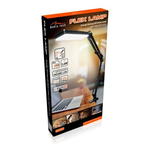 MEDIA-TECH LAMPKA BIURKOWA FLEX LAMP MT224 MEDIA-TECH LAMPKA BIURKOWA FLEX LAMP MT224