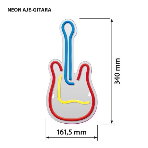 Neon LED Activejet AJE-NEON GITARA Neon LED Activejet AJE-NEON GITARA