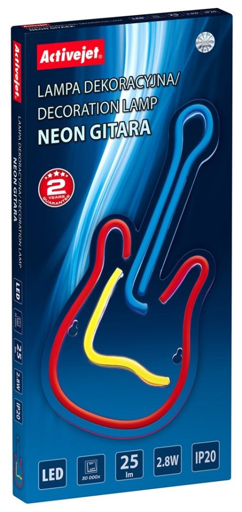 Neon LED Activejet AJE-NEON GITARA Neon LED Activejet AJE-NEON GITARA