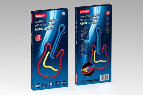 Neon LED Activejet AJE-NEON GITARA Neon LED Activejet AJE-NEON GITARA