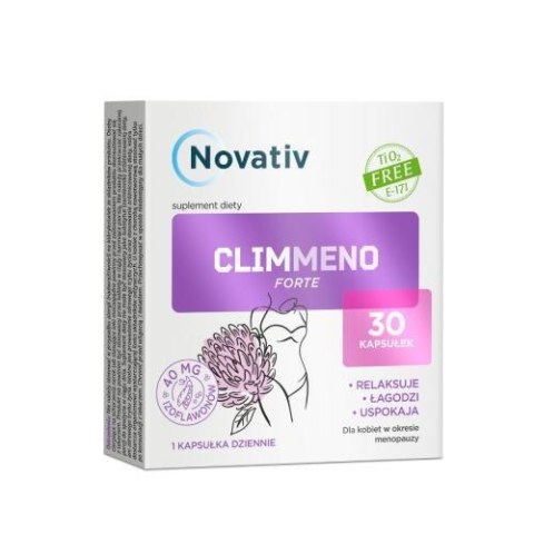 Novativ ClimMeno Forte 30 kapsułek Novativ ClimMeno Forte 30 kapsułek