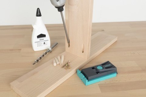 Zestaw do połączeń w drewnie Wolfcraft Undercover Jig Zestaw do połączeń w drewnie Wolfcraft Undercover Jig