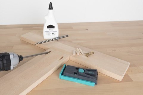 Zestaw do połączeń w drewnie Wolfcraft Undercover Jig Zestaw do połączeń w drewnie Wolfcraft Undercover Jig