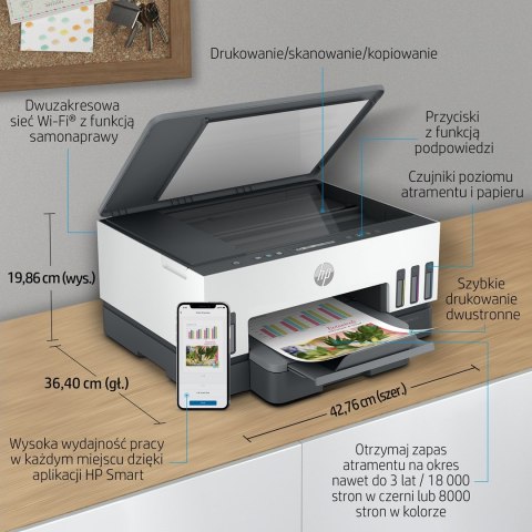 Urządzenie wielofunkcyjne Hp Smart Tank 720 Urządzenie wielofunkcyjne Hp Smart Tank 720