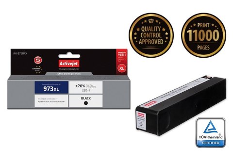 Activejet AH-973BRX Tusz (zamiennik HP 973XL L0S07AE; Premium; 220 ml; czarny) Activejet AH-973BRX Tusz (zamiennik HP 973XL L0S07AE; Premium; 220 ml; czarny)