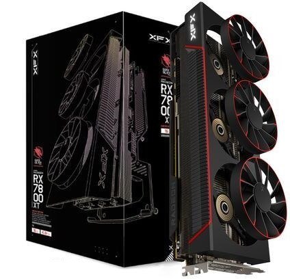 Karta graf. XFX Quicksilver RX 7800XT Magnetic Air Gaming Karta graf. XFX Quicksilver RX 7800XT Magnetic Air Gaming