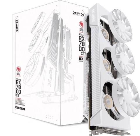 Karta graf. XFX Quicksilver RX 7800XT Magnetic Air WH Karta graf. XFX Quicksilver RX 7800XT Magnetic Air WH