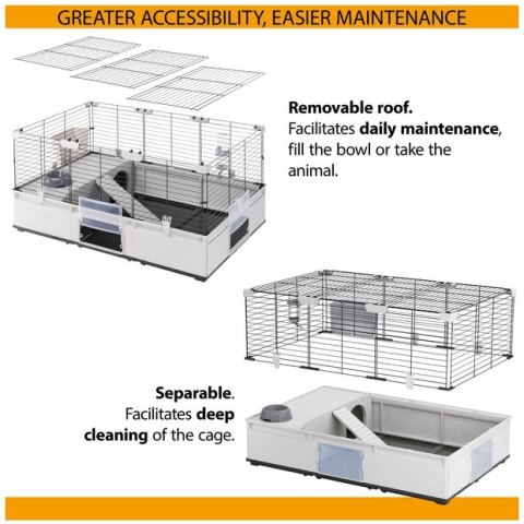 FERPLAST MODULAR 4 CAGE 179x72x56 cm FERPLAST MODULAR 4 CAGE 179x72x56 cm