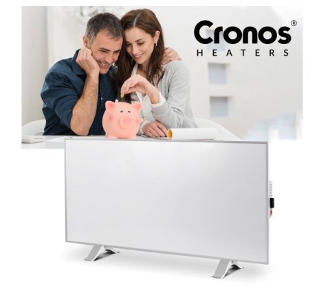 Promiennik podczerwieni Cronos Synthelith Pro CRP-770TWP 770W szary z WiFi i pilotem Promiennik podczerwieni Cronos Synthelith Pro CRP-770TWP 770W szary z WiFi i pilotem