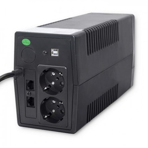 QOLTEC ZASILACZ AWARYJNY UPS 450VA | 240W | LCD | USB | RJ45 QOLTEC ZASILACZ AWARYJNY UPS 450VA | 240W | LCD | USB | RJ45