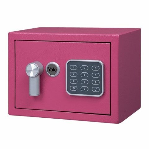 Yale Mini Electronic Safe Pink Sejf podstawowy YSV mini różowy Yale Mini Electronic Safe Pink Sejf podstawowy YSV mini różowy