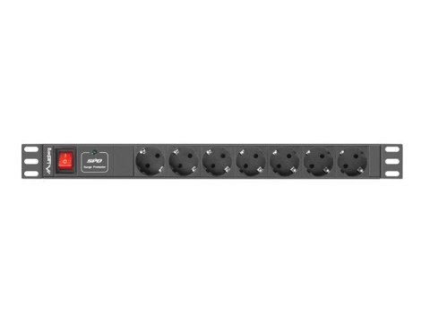 Listwa RACK, zasilająca Lanberg PDU-07F-0200-IEC-BK (7 x UTE; 10 A; 2m; kolor czarny) (WYPRZEDAŻ) Listwa RACK, zasilająca Lanberg PDU-07F-0200-IEC-BK (7 x UTE; 10 A; 2m; kolor czarny) (WYPRZEDAŻ)