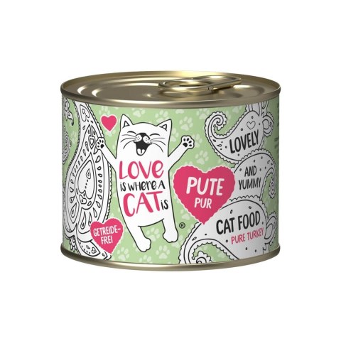 Love is where a cat is® z czystym indykiem 200g Love is where a cat is® z czystym indykiem 200g