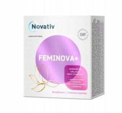 Novativ Feminova+ 60 kapsułek Novativ Feminova+ 60 kapsułek