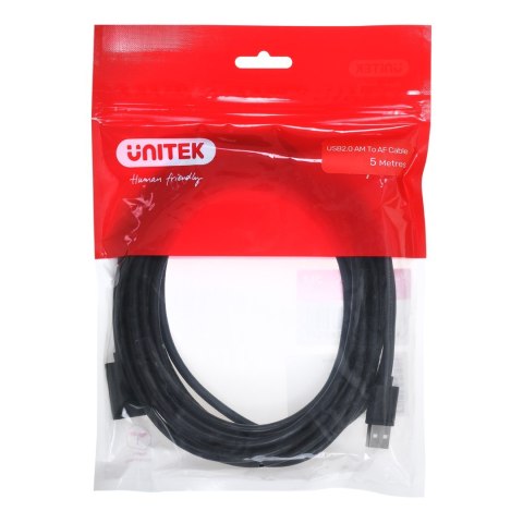 UNITEK KABEL PRZEDŁUŻACZ USB 2.0 5M UNITEK KABEL PRZEDŁUŻACZ USB 2.0 5M