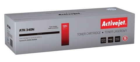Activejet ATK-340N Toner (zamiennik Kyocera TK-340; Supreme; 12000 stron; czarny) Activejet ATK-340N Toner (zamiennik Kyocera TK-340; Supreme; 12000 stron; czarny)