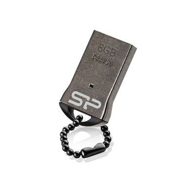 Pendrive Silicon Power 8GB Touch T01 USB 2.0 Black Pendrive Silicon Power 8GB Touch T01 USB 2.0 Black