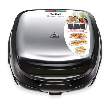 Opiekacz 3 w 1 Tefal SW342D38 (700W; kolor srebrny) Opiekacz 3 w 1 Tefal SW342D38 (700W; kolor srebrny)