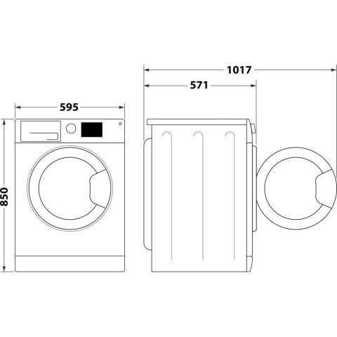 Pralka WHIRLPOOL FFS 7259 B EE Pralka WHIRLPOOL FFS 7259 B EE
