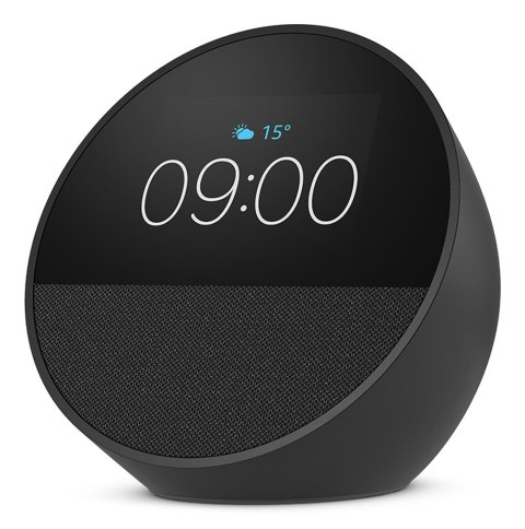 AMAZON ECHO SPOT 2024 OROLOGIO NERO AMAZON ECHO SPOT 2024 OROLOGIO NERO