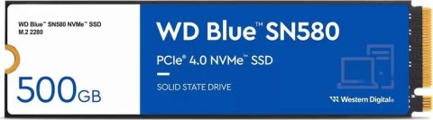 Dysk SSD WD Blue SN580 500GB M.2 NVMe WDS500G3B0E Dysk SSD WD Blue SN580 500GB M.2 NVMe WDS500G3B0E