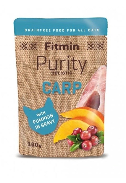 FITMIN Purity Cat karp z dynią 100g FITMIN Purity Cat karp z dynią 100g