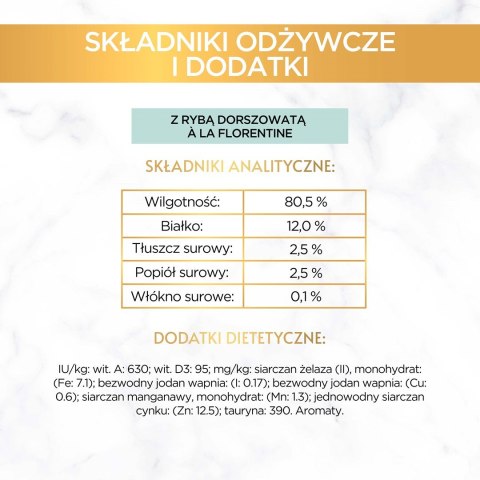 GOURMET A la Carte Kurczak, Pstrąg, Wołowina, Rdzawiec - mokra karma dla kota - 4 x 85 g GOURMET A la Carte Kurczak, Pstrąg, Wołowina, Rdzawiec - mokra karma dla kota - 4 x 85 g