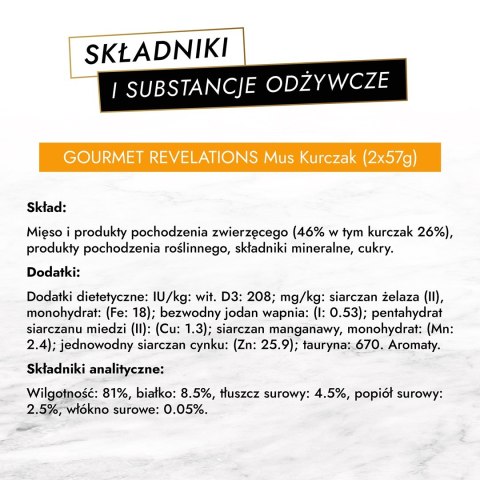 GOURMET Perle Gravy Delight Fileciki w smakowitym sosie - wołowina i kurczak - 4x85g GOURMET Perle Gravy Delight Fileciki w smakowitym sosie - wołowina i kurczak - 4x85g