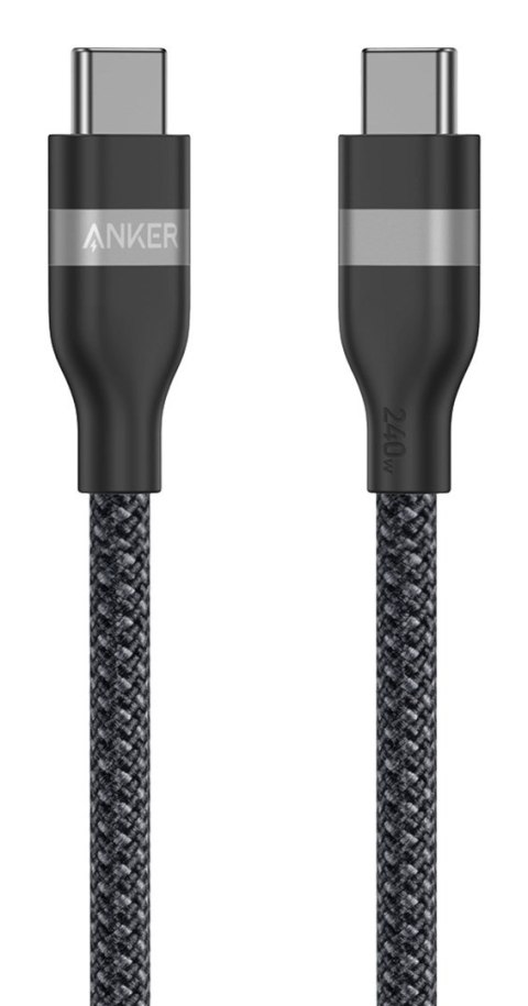 Kabel Anker 240W USB-C do USB-C 0.9m PD czarny Kabel Anker 240W USB-C do USB-C 0.9m PD czarny