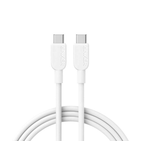 Kabel Anker 240W USB-C do USB-C 0.9m biały Kabel Anker 240W USB-C do USB-C 0.9m biały