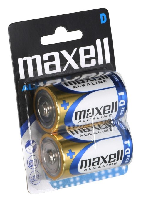 MAXELL Bateria alkaliczna LR20, 2 szt. MAXELL Bateria alkaliczna LR20, 2 szt.